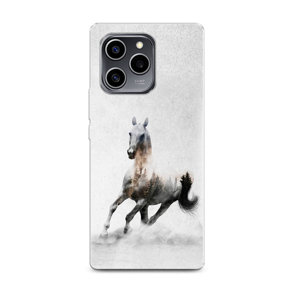 

Чехол Awog на Honor 60 SE "Лошадь лес", Разноцветный, 6108050-2