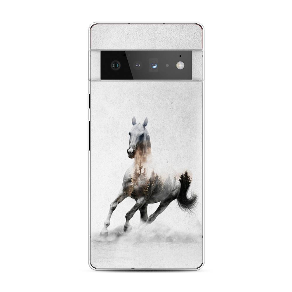 

Чехол Awog на Google Pixel 6 Pro "Лошадь лес", Разноцветный, 270950-2