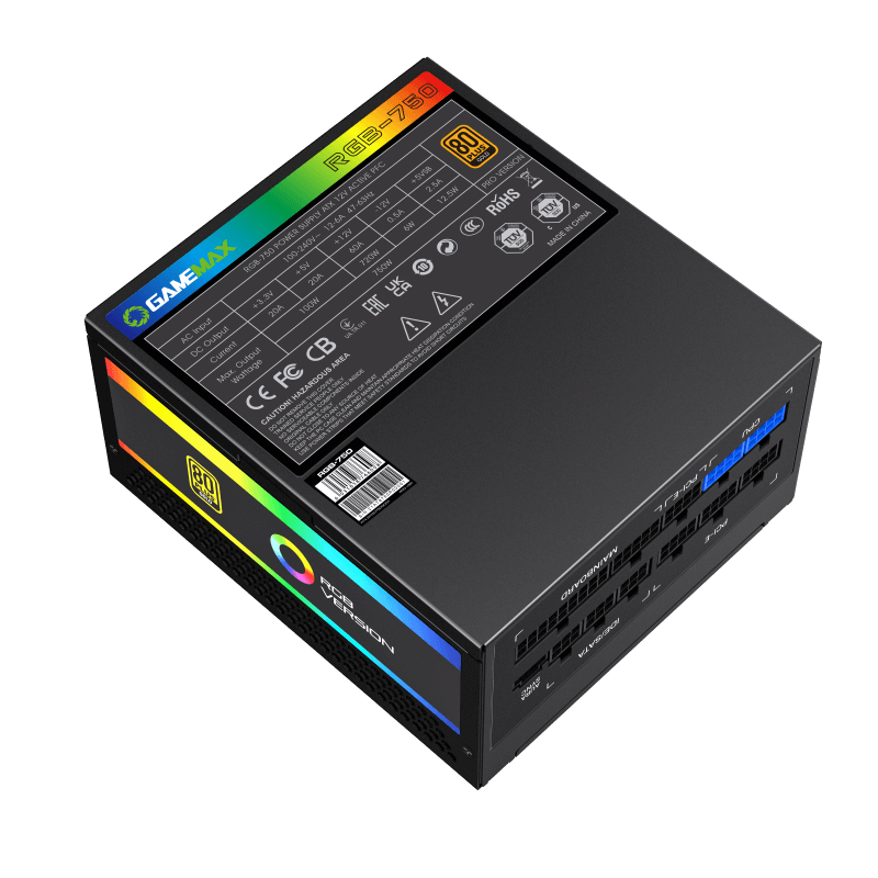 Блок питания GAMEMAX RGB-750 PRO 750W (RGB-750 PRO)