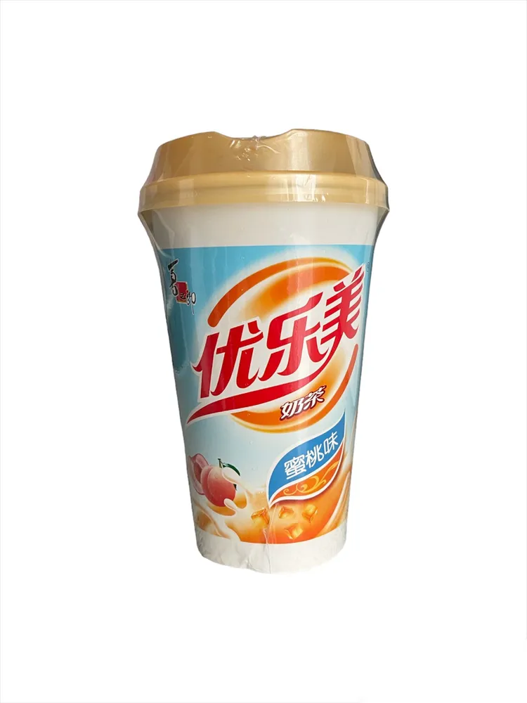 

Чай растворимый Xizhilang молочный с мармеладом со вкусом персика 80г, чай персик