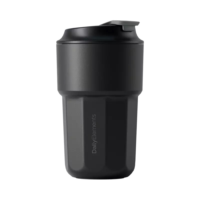 

Термокружка Daily Elements Drink Cup Universal Black 420 ml, Черный, DE08BH003