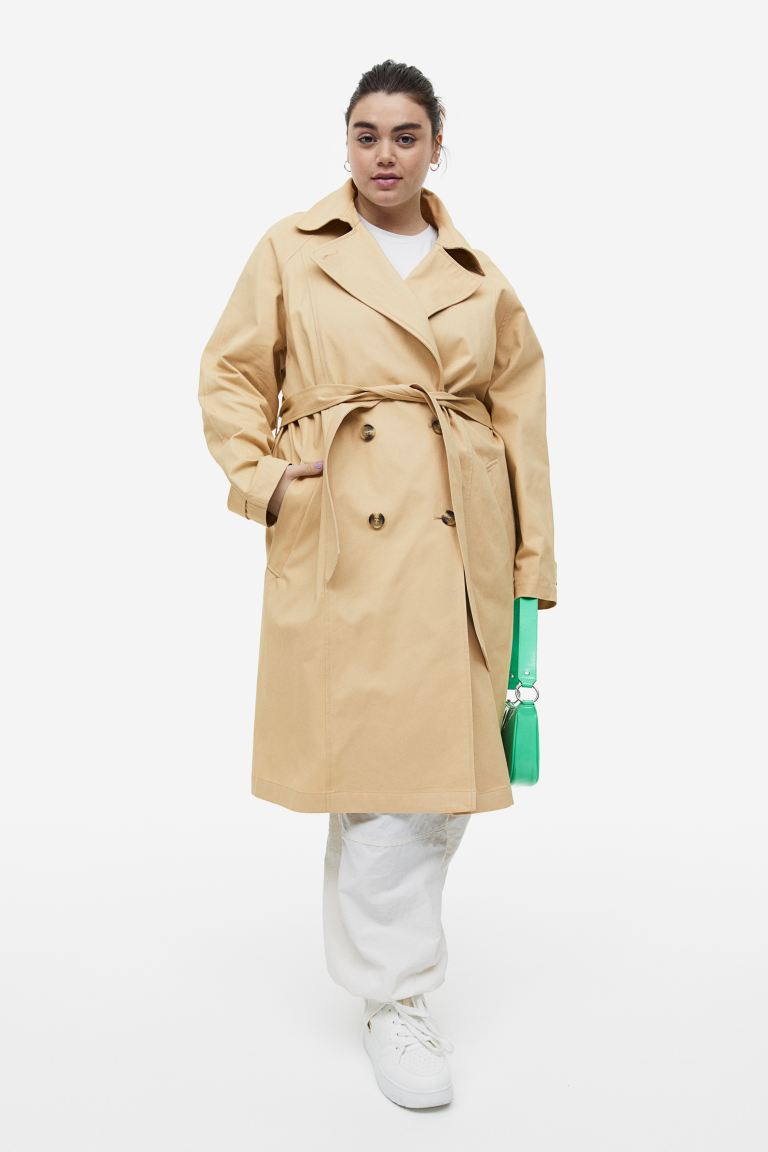 

Плащ женский H&M 1148540001 бежевый 4XL (доставка из-за рубежа), 1148540001