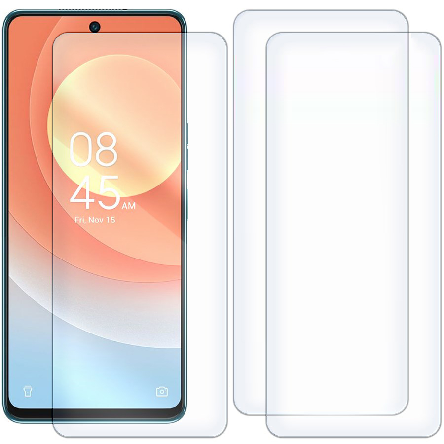 

Комплект из 3-x защитных гибридных стекол для Tecno Camon 19 Pro