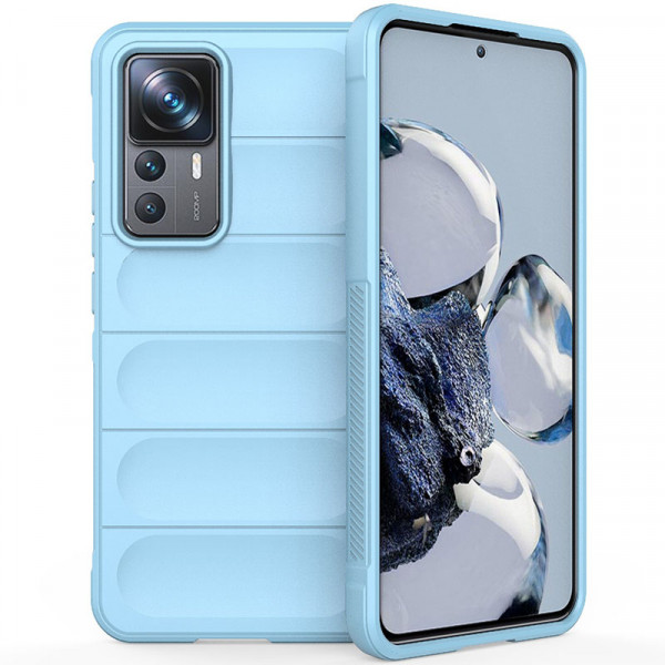 

Противоударный чехол Epik Flex Silicone для Xiaomi Mi 12T Pro с микрофиброй, Голубой