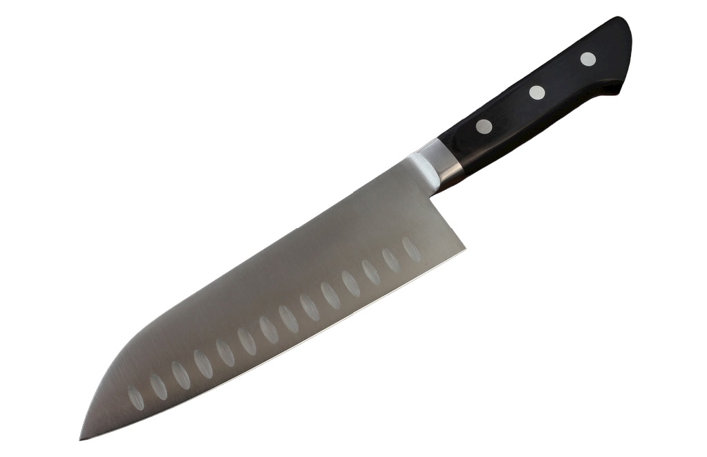 

Японский кухонный нож Fujiwara Kanefusa FKS Santoku 180 мм