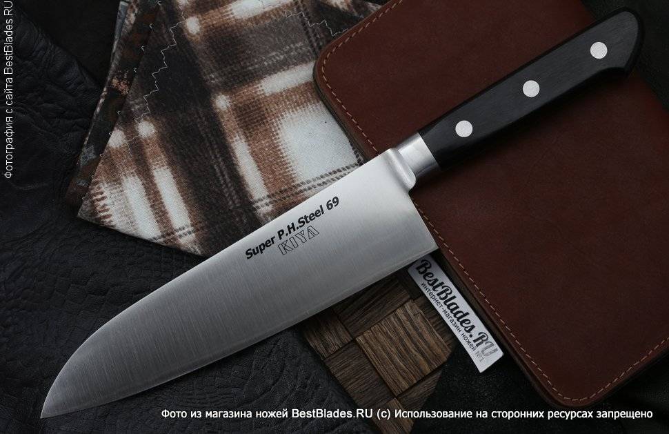 

Премиальный японский кухонный нож Kiya Gyuto 180 мм (HAP72)