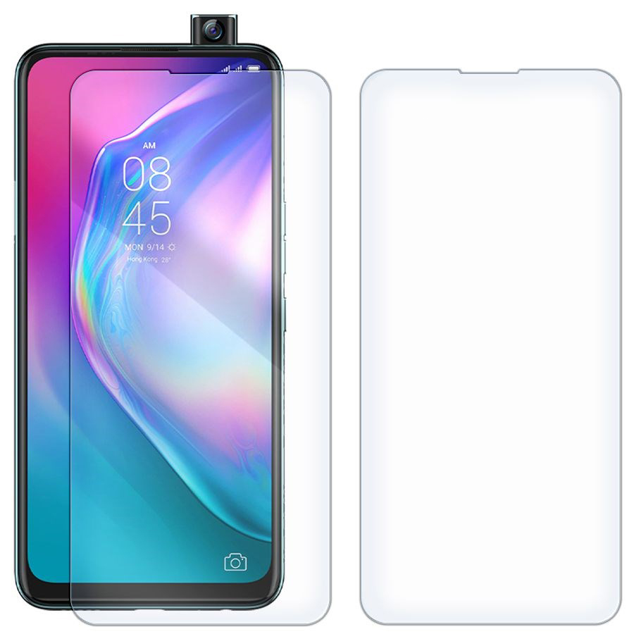 

Комплект из 2-x защитных гибридных стекол для Tecno Camon 15 Pro