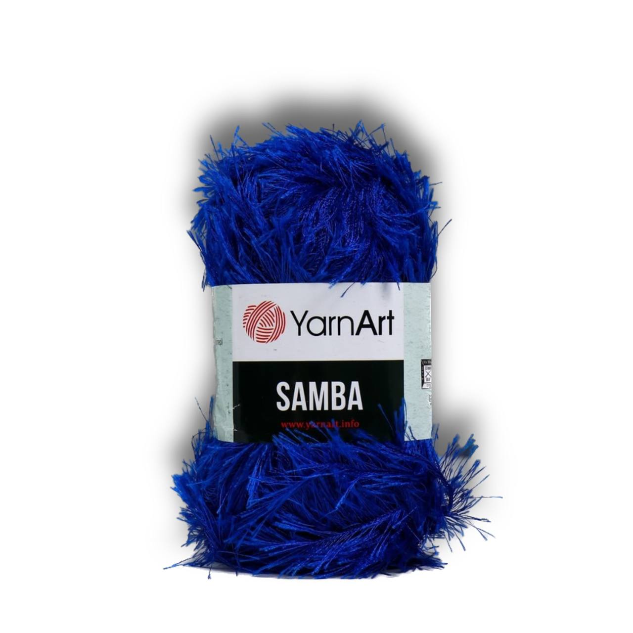 

YarnArt Пряжа "Samba" 100% полиэстер 150м/100гр (2032 василек), Синий
