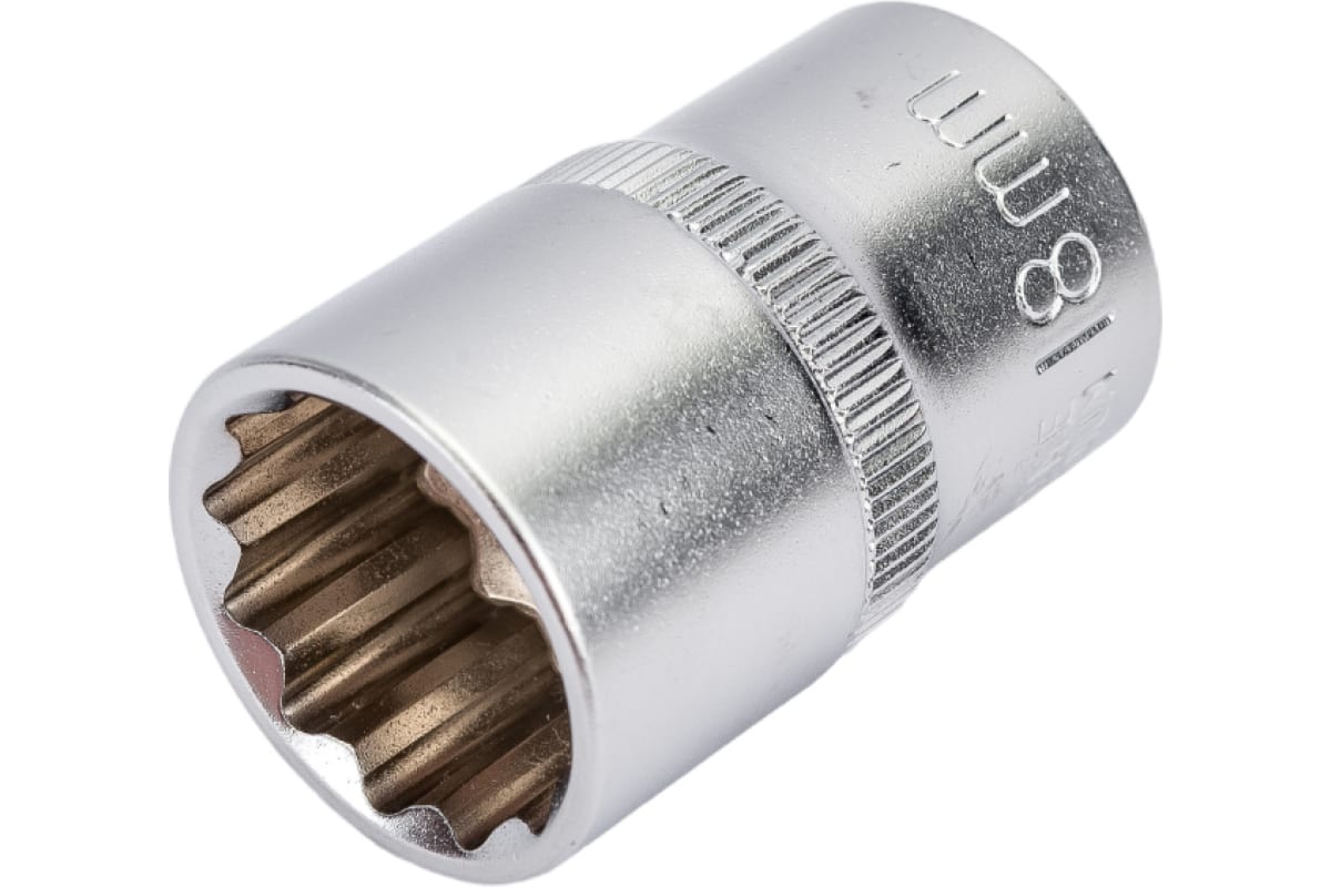 

Головка торцевая 1/2 (18) АвтоDело (12 граней)