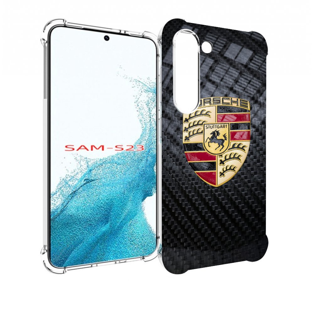 

Чехол Mypads Porsche 3 Мужской Для Samsung Galaxy S23, Прозрачный, Tocco