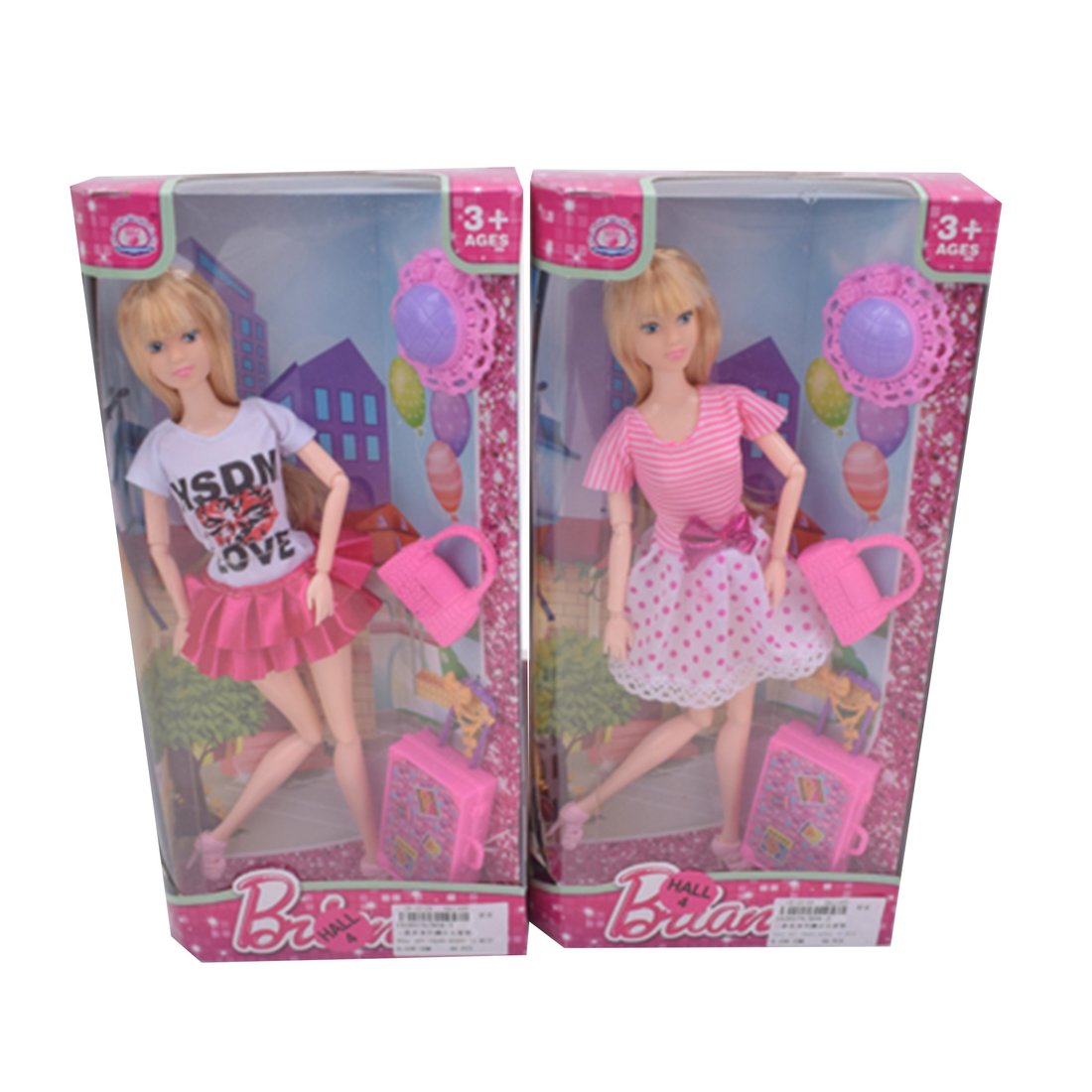 

Кукла Наша Игрушка Модница 30 см, 3 предмета B09-3, "Модница" 30 см, 3 предмета