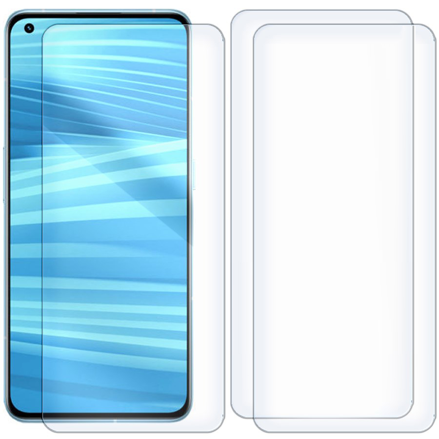 

Комплект из 3-x защитных гибридных стекол для Realme GT 2 Pro