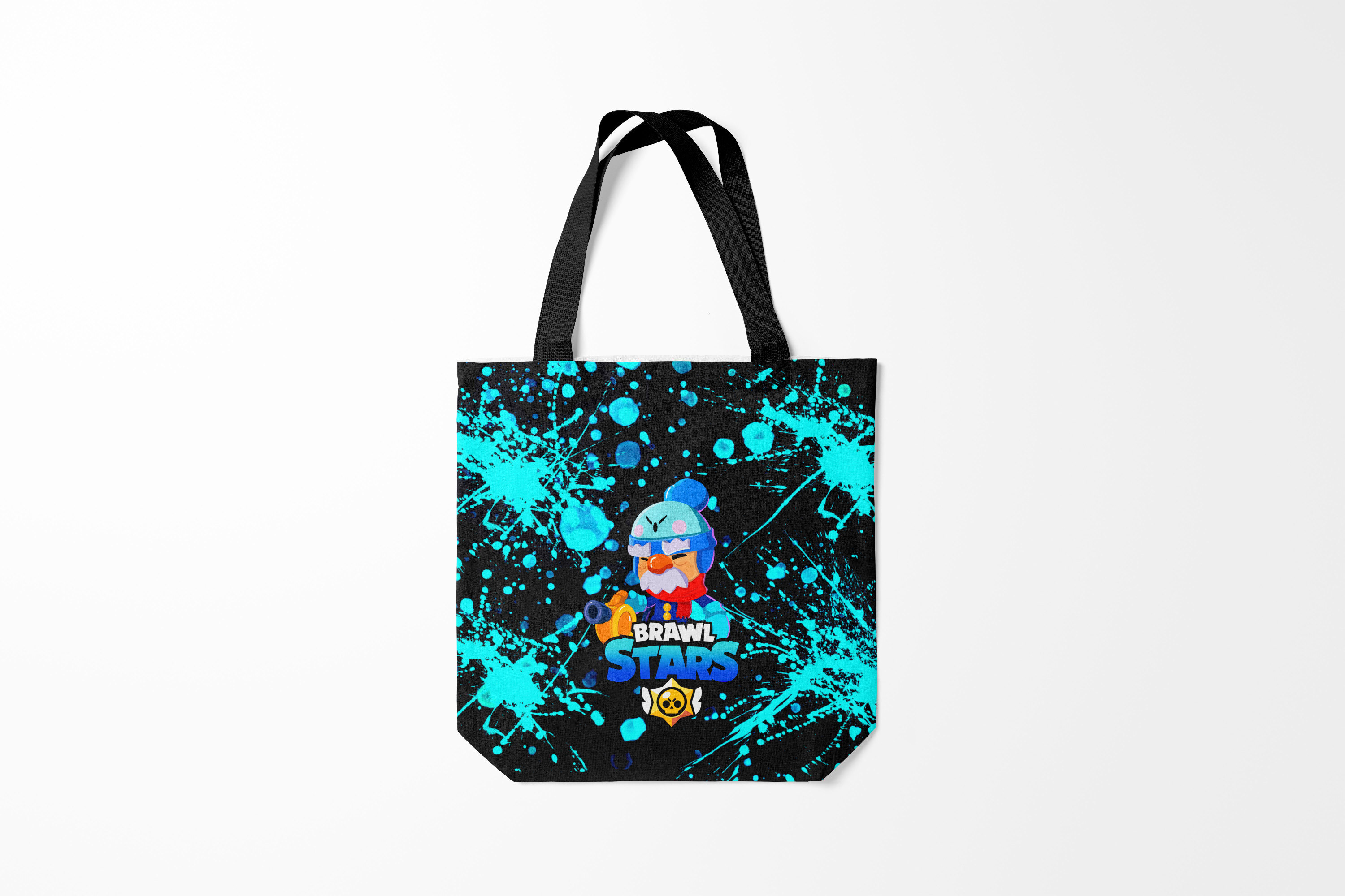 

Сумка шoппер унисекс Burnettie Brawl Stars GALE., черный, Brawl Stars GALE.