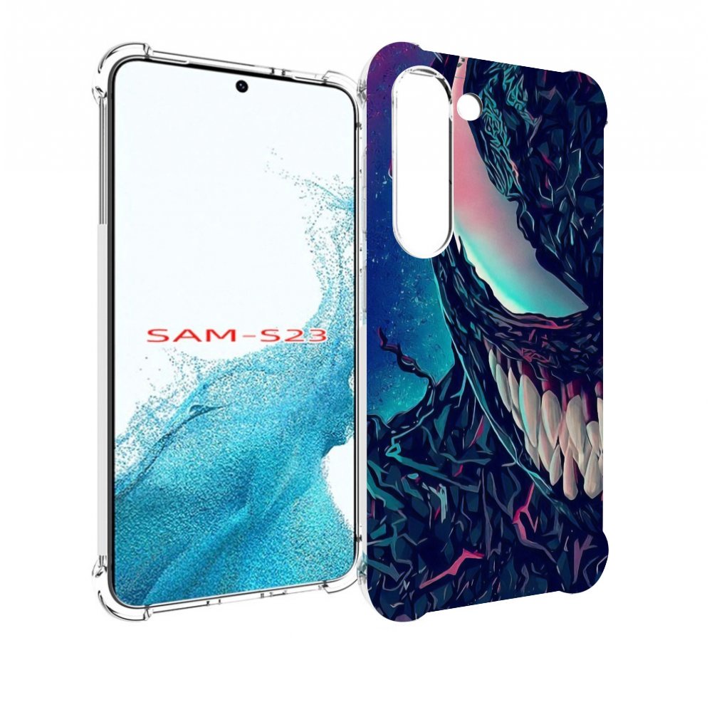 

Чехол MyPads полу веном для Samsung Galaxy S23, Прозрачный, Tocco