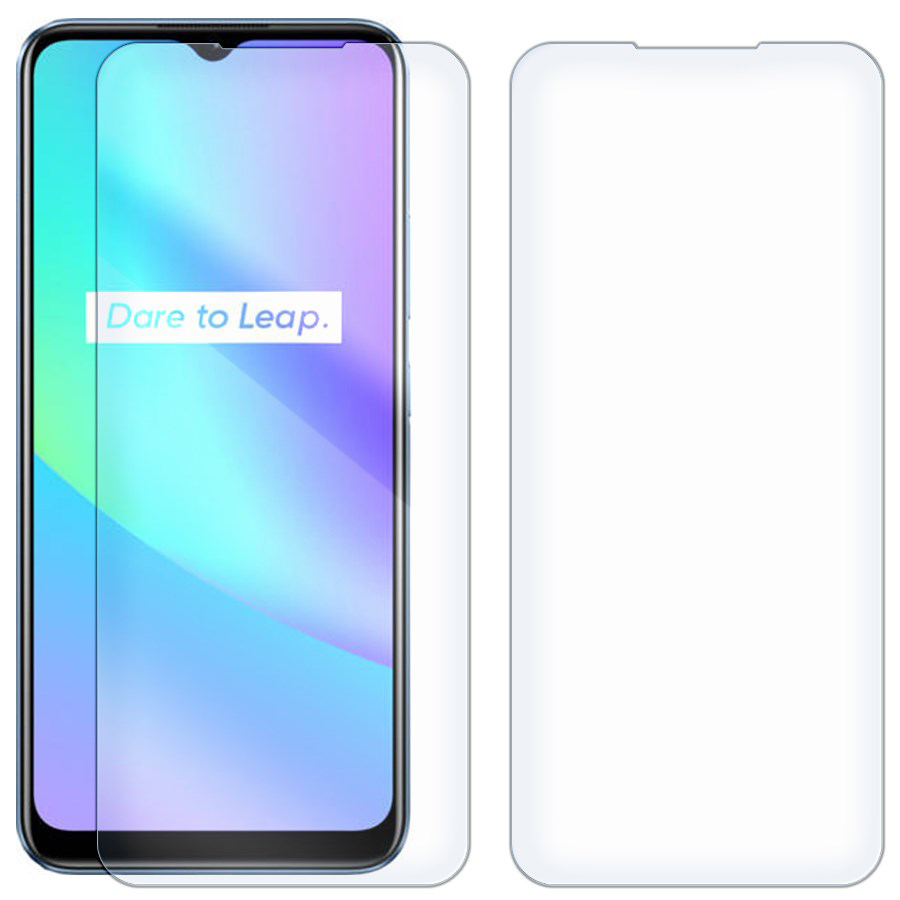 

Комплект из 2-x защитных гибридных стекол для Realme C25s