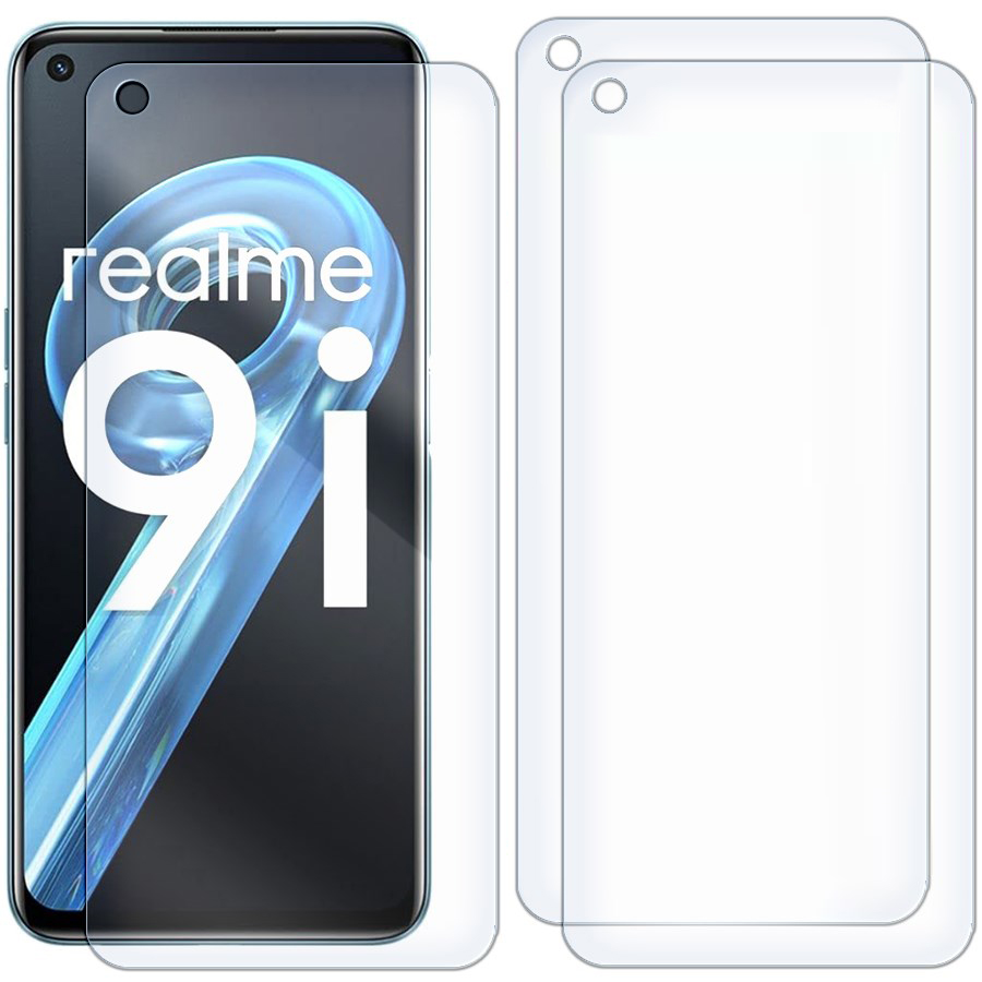 

Комплект из 3-x защитных гибридных стекол для Realme 9i