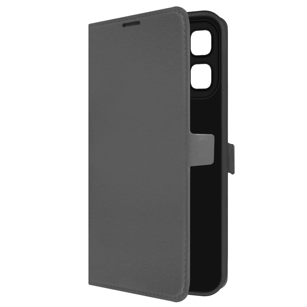 

Чехол-книжка Krutoff Eco Book для INFINIX Hot 50i серый
