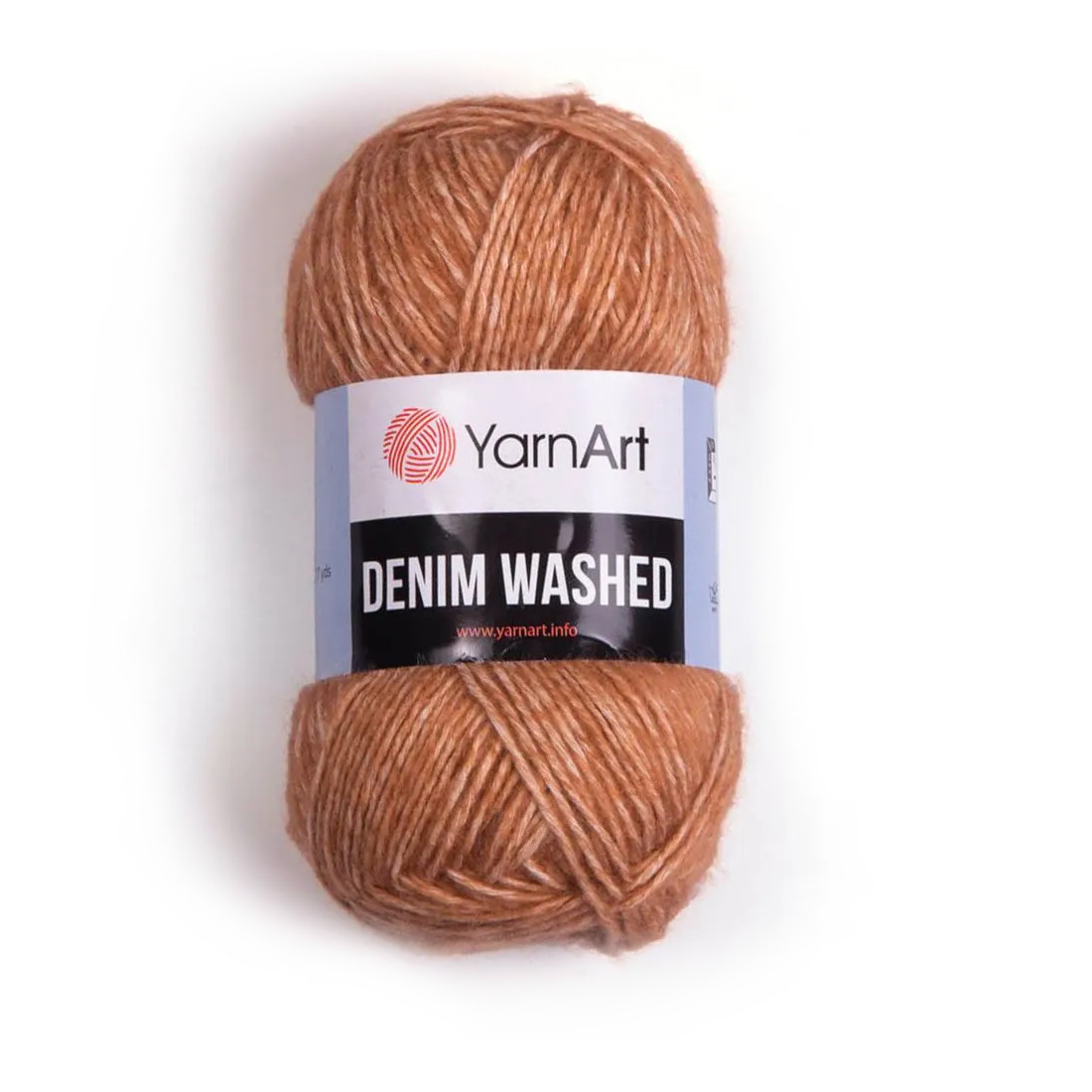 

YarnArt Пряжа "Denim Washed" 30% акрил 70% хлопок 130м/50гр (926 темн.беж), Бежевый