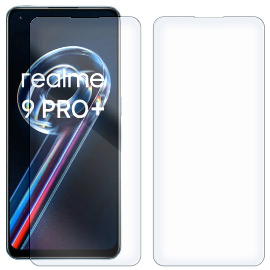 

Комплект из 2-x защитных гибридных стекол для Realme 9 Pro Plus