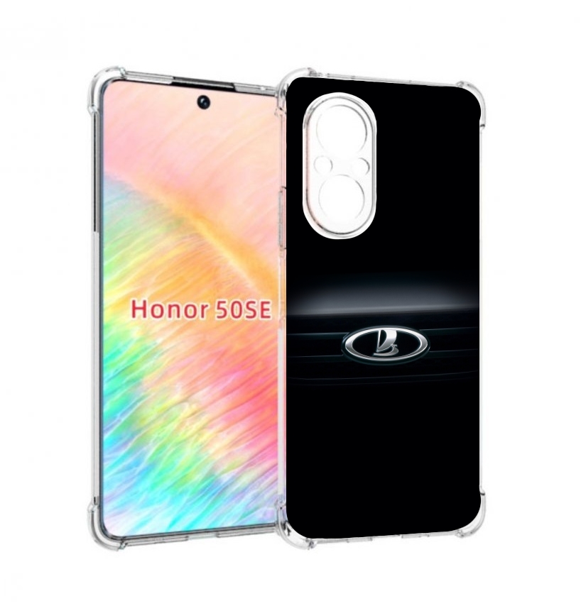 

Чехол бампер MyPads лада lada ваз 3 для Honor 50 SE противоударный, Прозрачный, Tocco