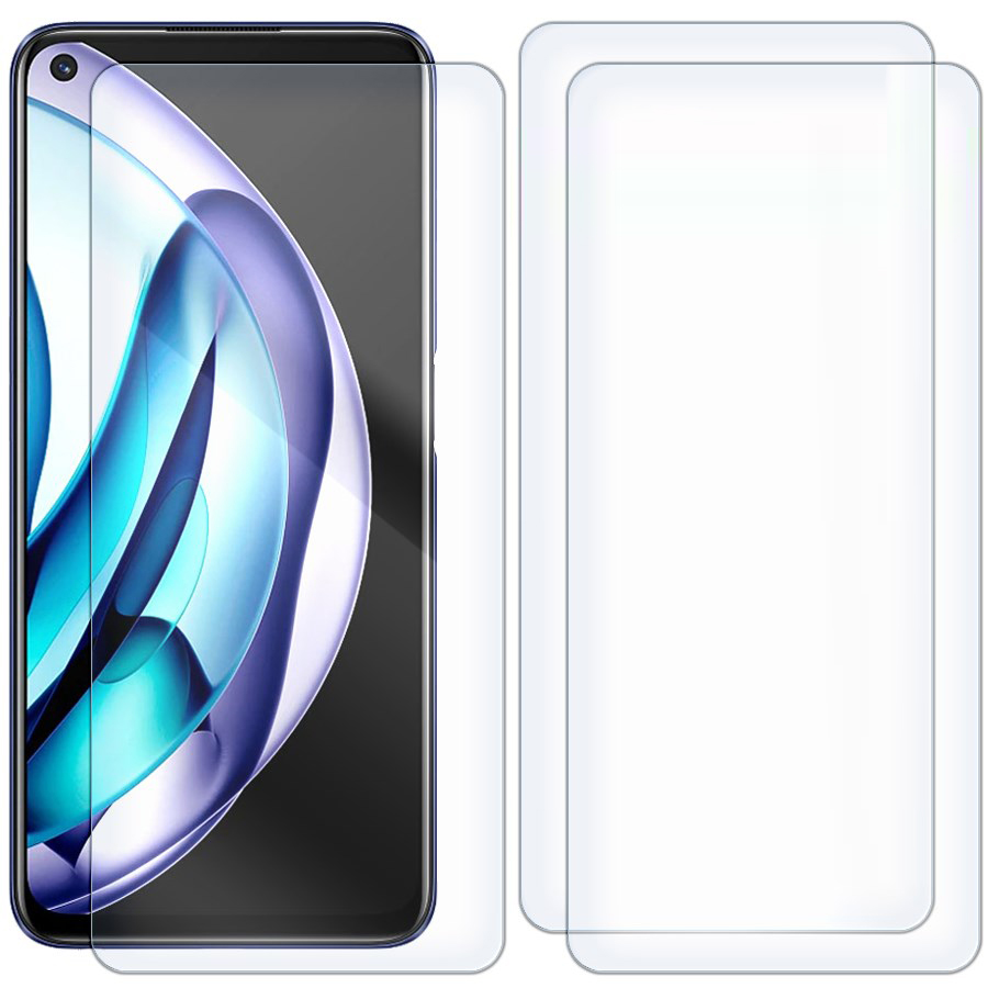 

Комплект из 3-x защитных гибридных стекол для Realme 9 5G SE