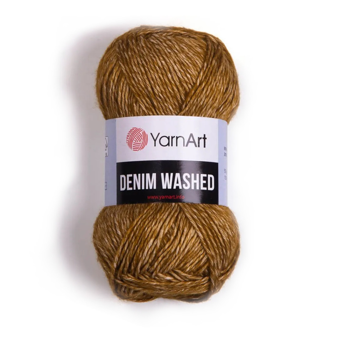 

YarnArt Пряжа "Denim Washed" 20% акрил 80% хлопок 130м/50гр (927 бежевый)