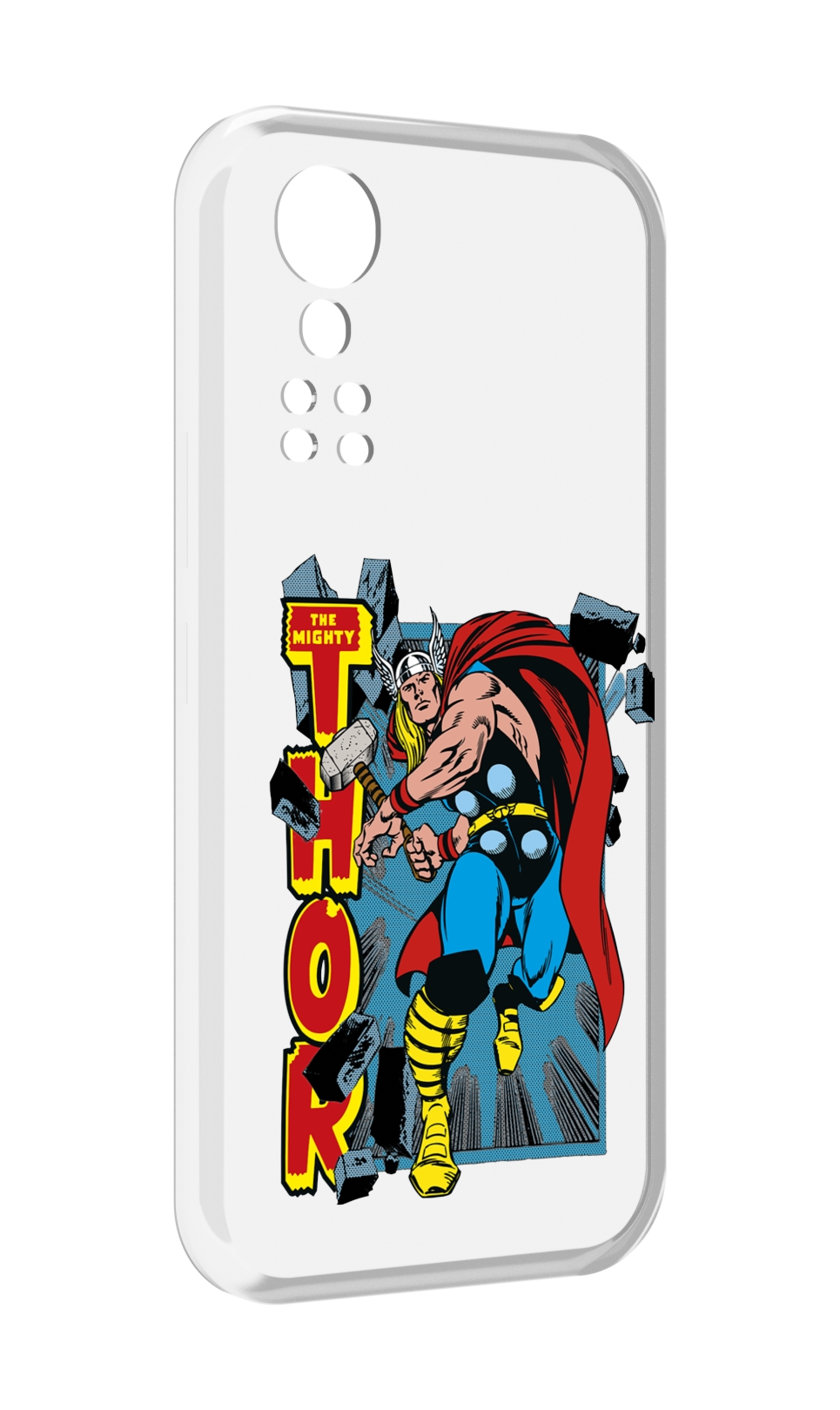 

Чехол MyPads тор комикс для ZTE Axon 30 5G / Axon 30S, Прозрачный, Tocco