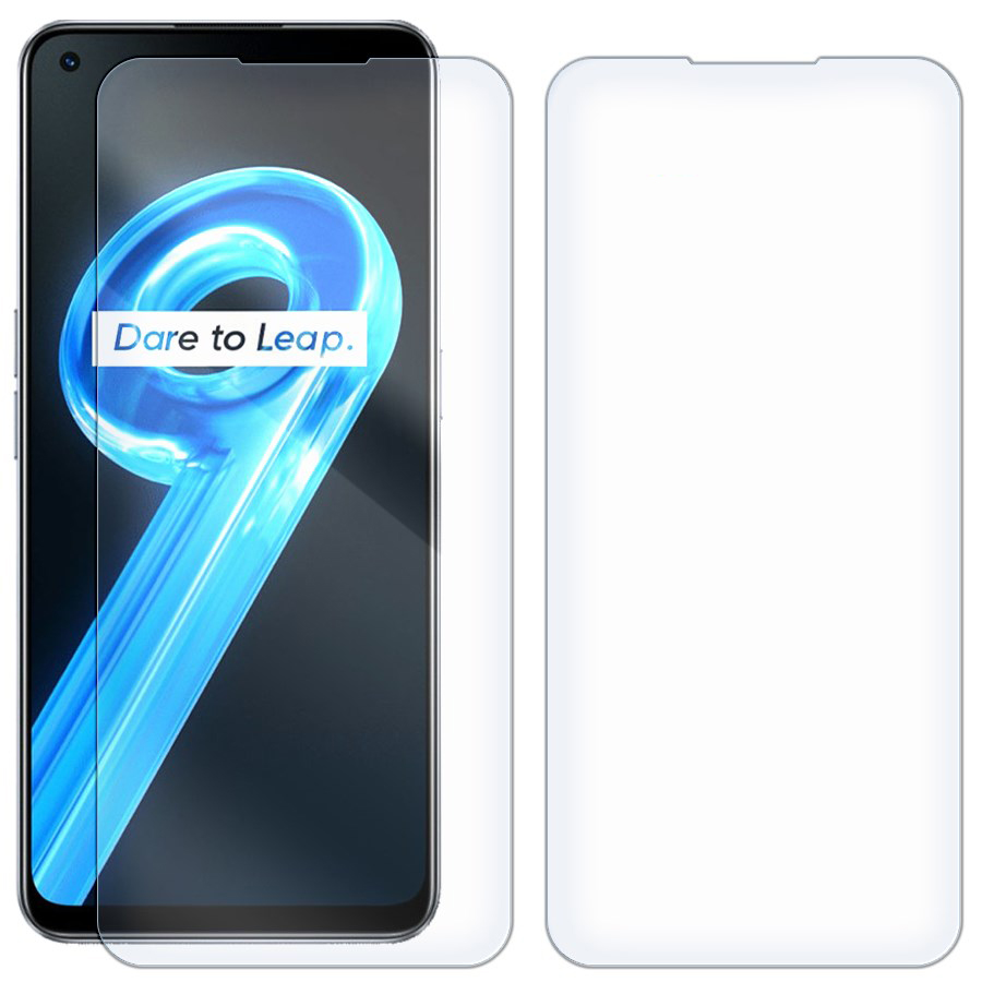 Комплект из 2-x защитных гибридных стекол для Realme 9
