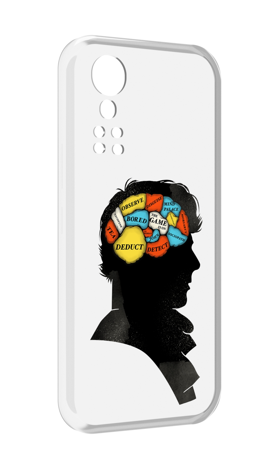 

Чехол MyPads темный рисунок для ZTE Axon 30 5G / Axon 30S, Прозрачный, Tocco