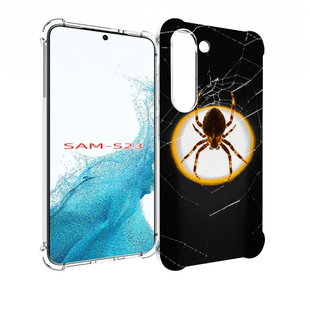 

Чехол MyPads паук-с-паутинкой для Samsung Galaxy S23, Прозрачный, Tocco