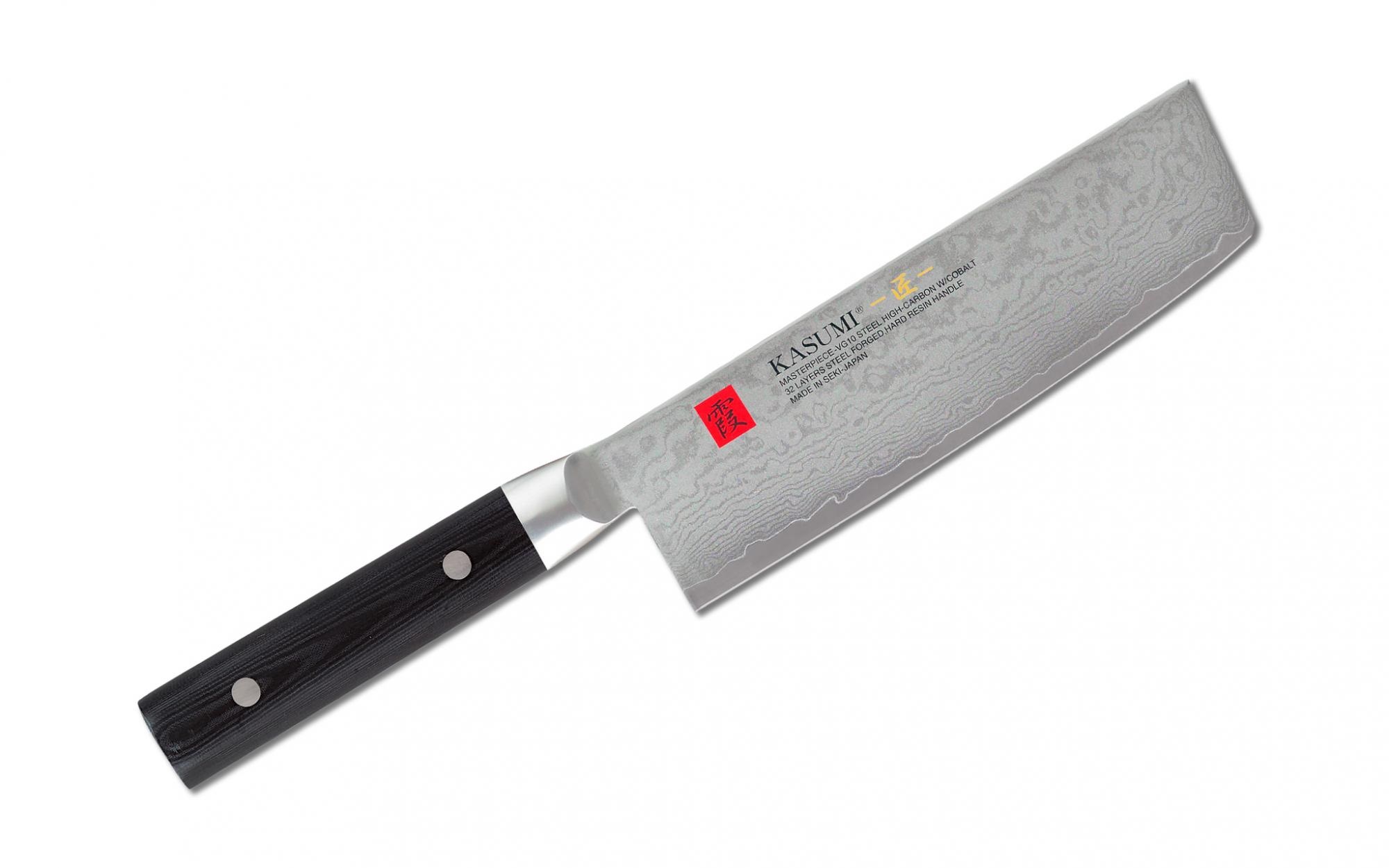 

Кухонный нож Kasumi Masterpiece Nakiri 170 мм 94017