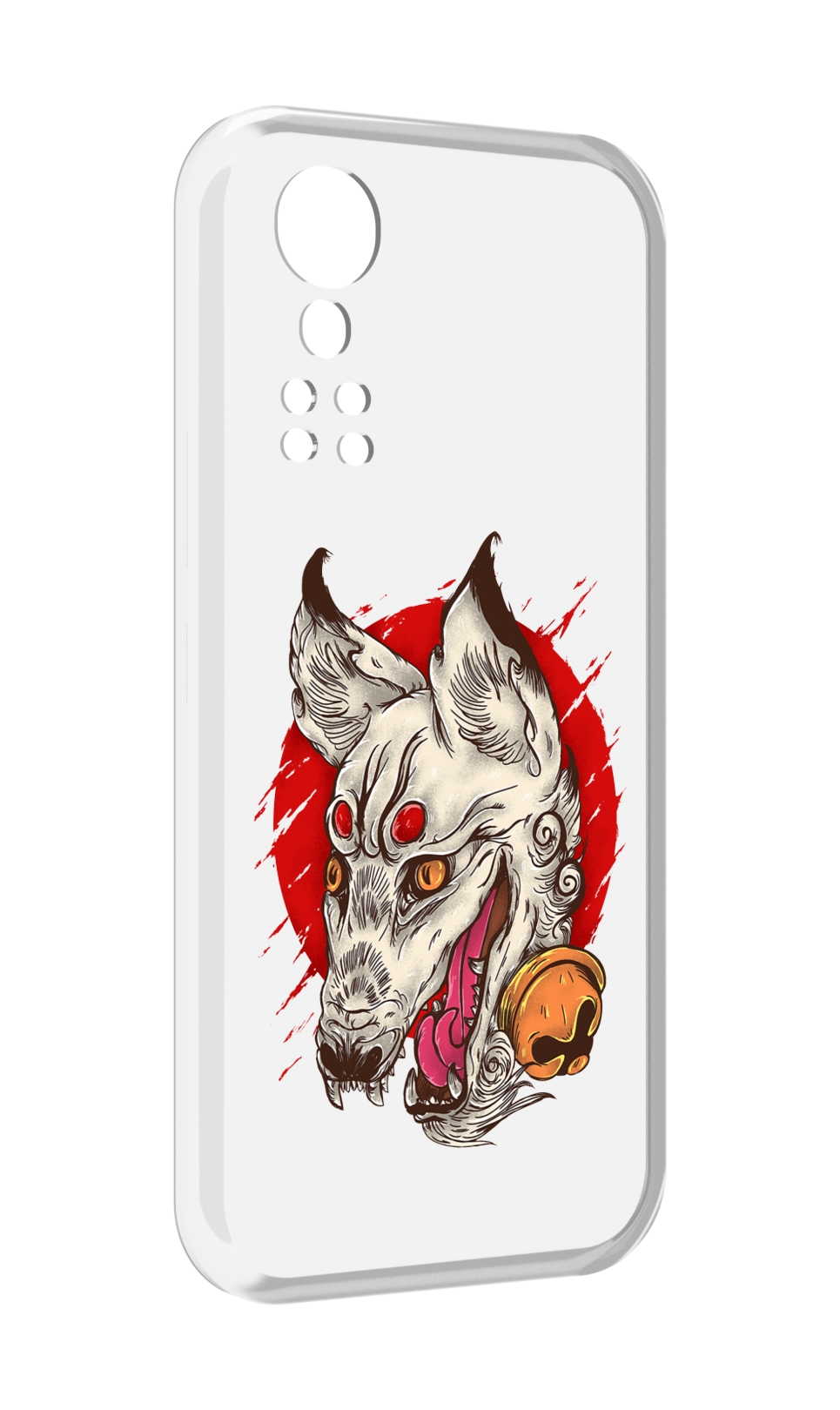 

Чехол MyPads страшная собака для ZTE Axon 30 5G / Axon 30S, Прозрачный, Tocco