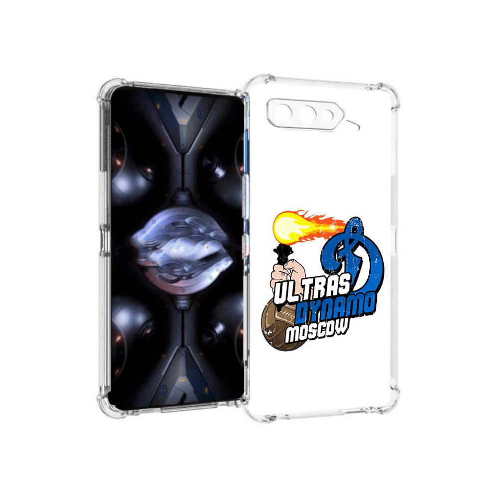 

Чехол MyPads Tocco для Asus ROG Phone 5 Pro ФК Динамо, Прозрачный, Tocco