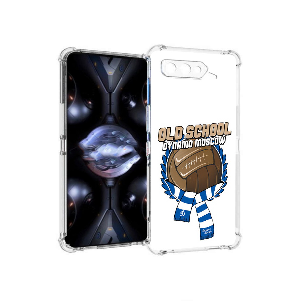 

Чехол MyPads Tocco для Asus ROG Phone 5 Pro ФК Динамо олд скул, Прозрачный, Tocco