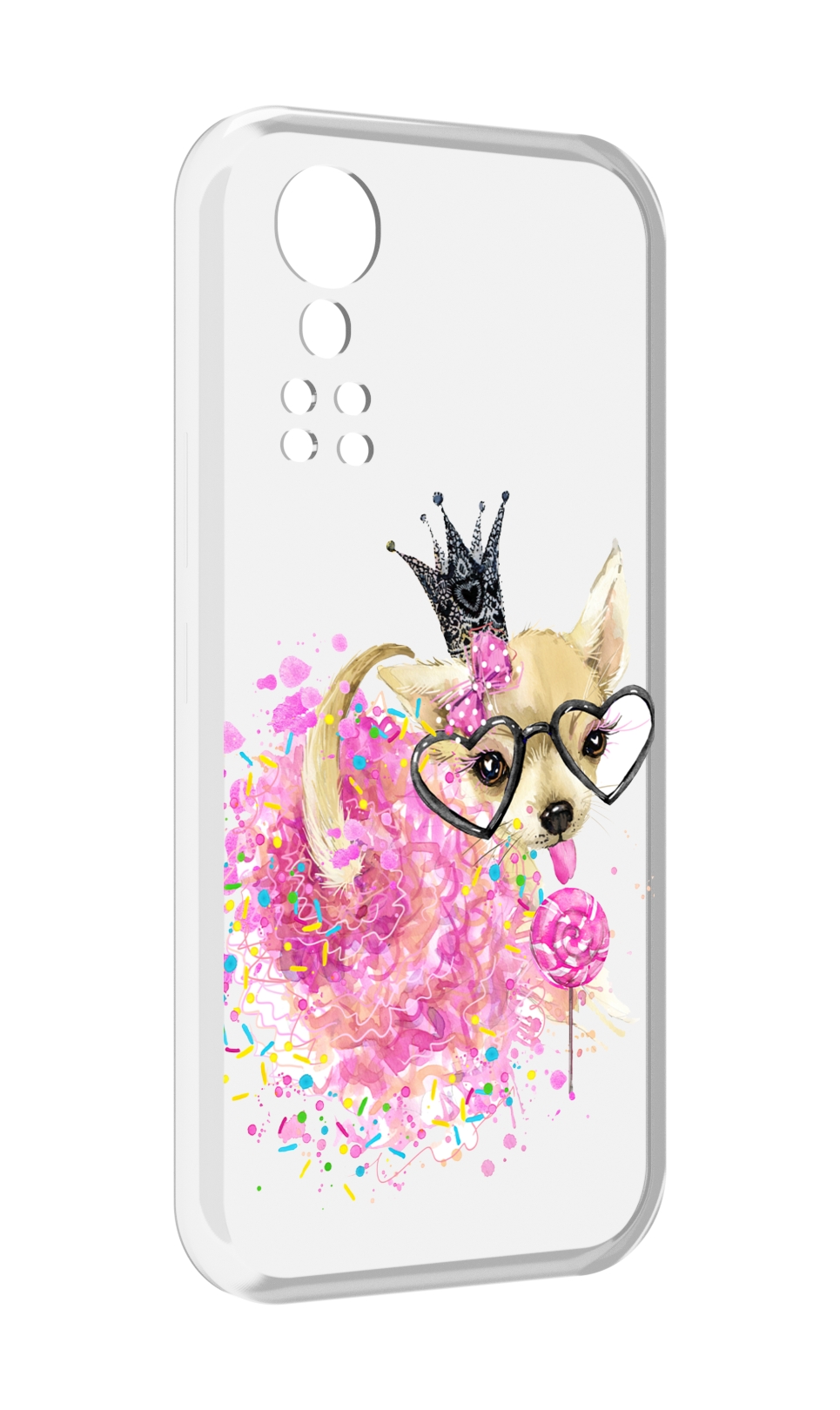 Чехол MyPads сладкая принцесса для ZTE Axon 30 5G / Axon 30S