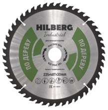 фото Диск пильный диамант hilberg industrial дерево 235*48т*30 mm hw236