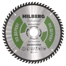 фото Диск пильный диамант hilberg industrial дерево 230*64т*30 mm hw232