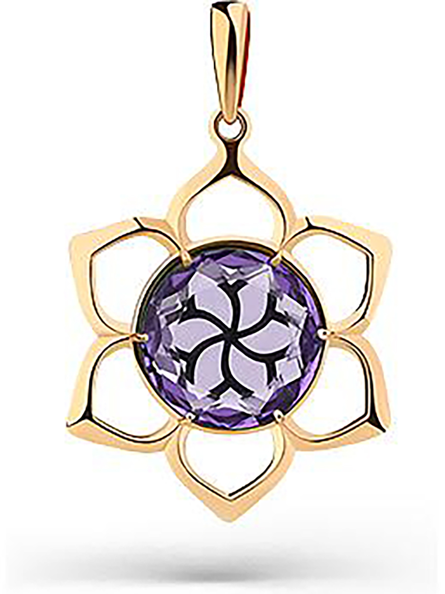 

Подвеска из красного золота с 1 аметистом Master Brilliant 10-1-122-0200-010, 10-1-122-0200-010