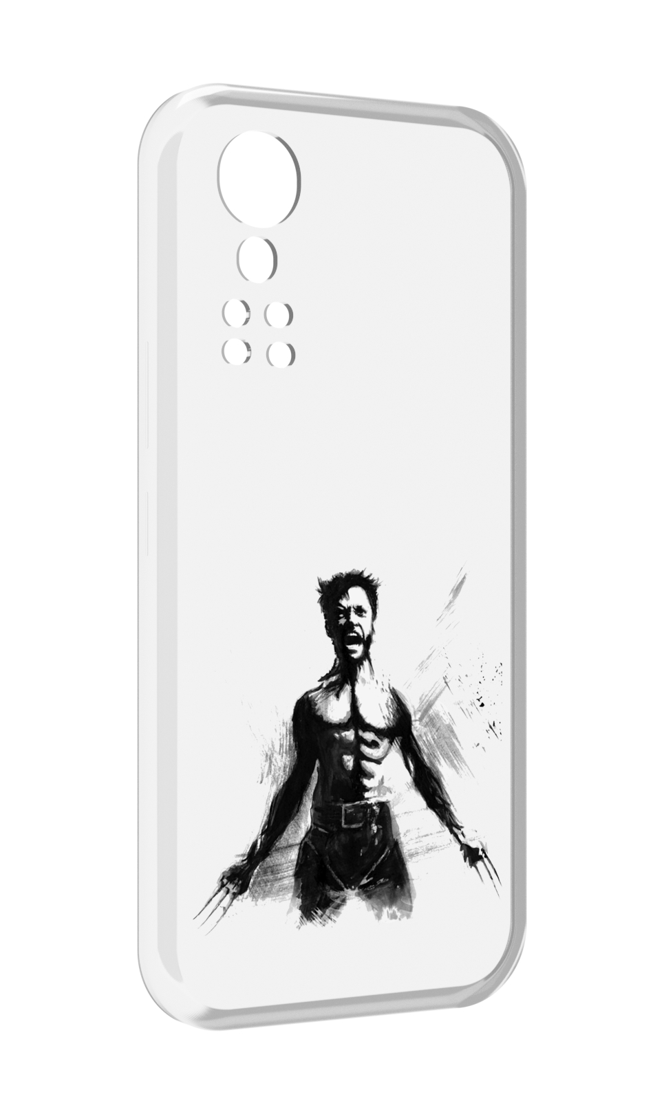 

Чехол MyPads росомаха для ZTE Axon 30 5G / Axon 30S, Прозрачный, Tocco