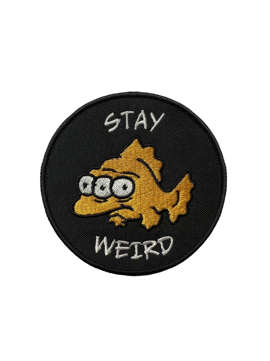 

Шеврон - нашивка термоклеевая Рыбка Ripoma 00113822 8 см, Разноцветный, Рыбка