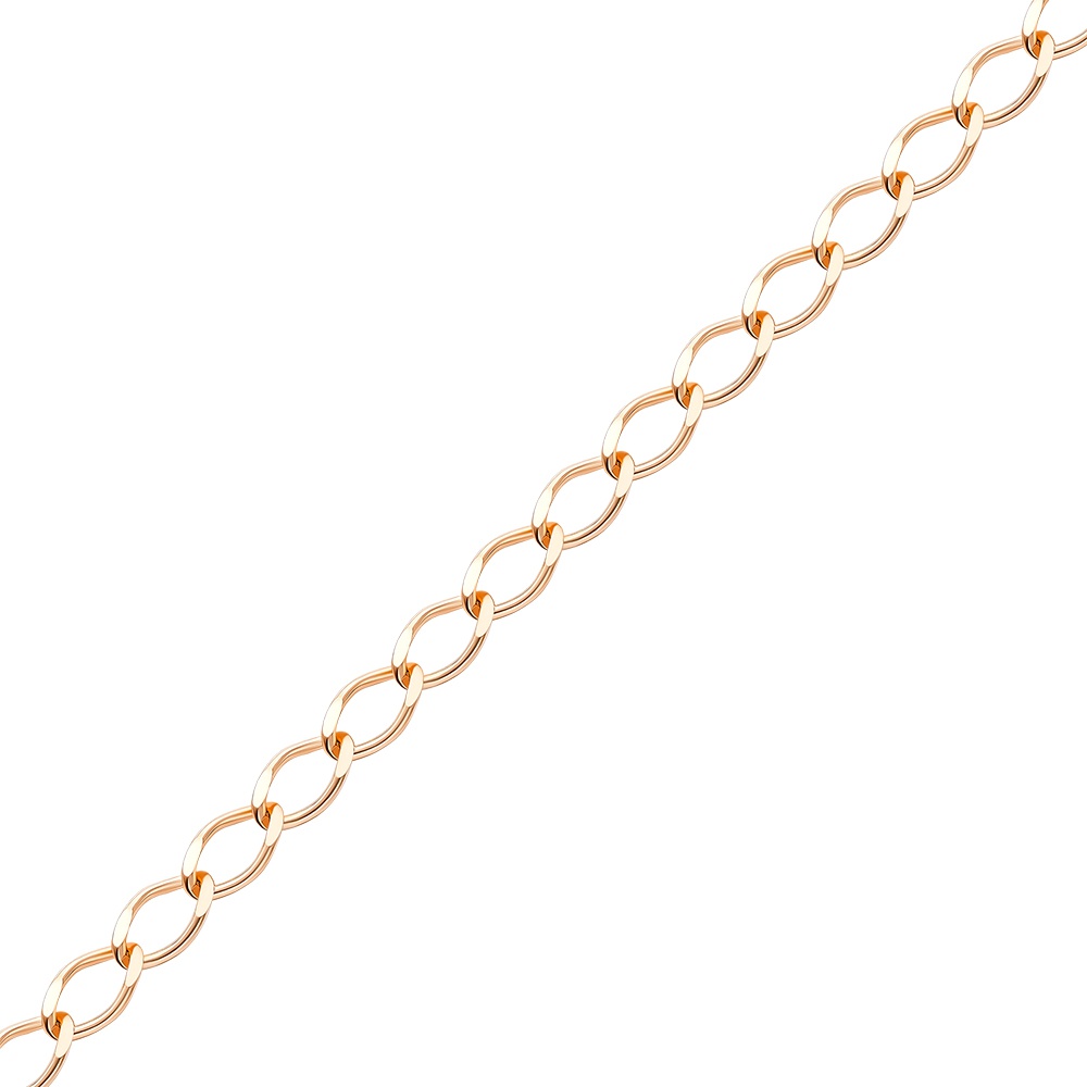 

Цепочка из красного золота 50 см 585Gold 504009833, Золотистый, 504009833