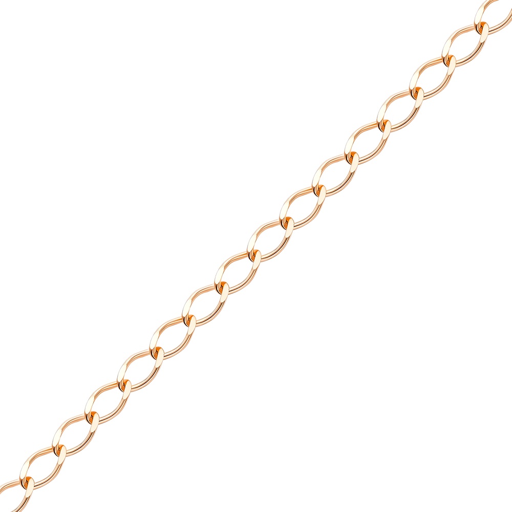 

Цепочка из красного золота 50 см 585Gold 504009857, Золотистый, 504009857