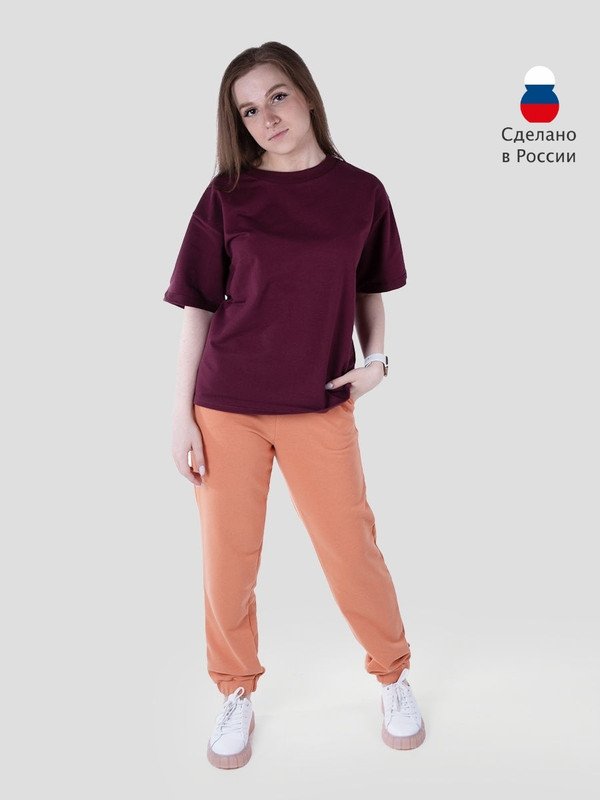 Спортивные брюки женские Reversal RB-7701-3 оранжевые S