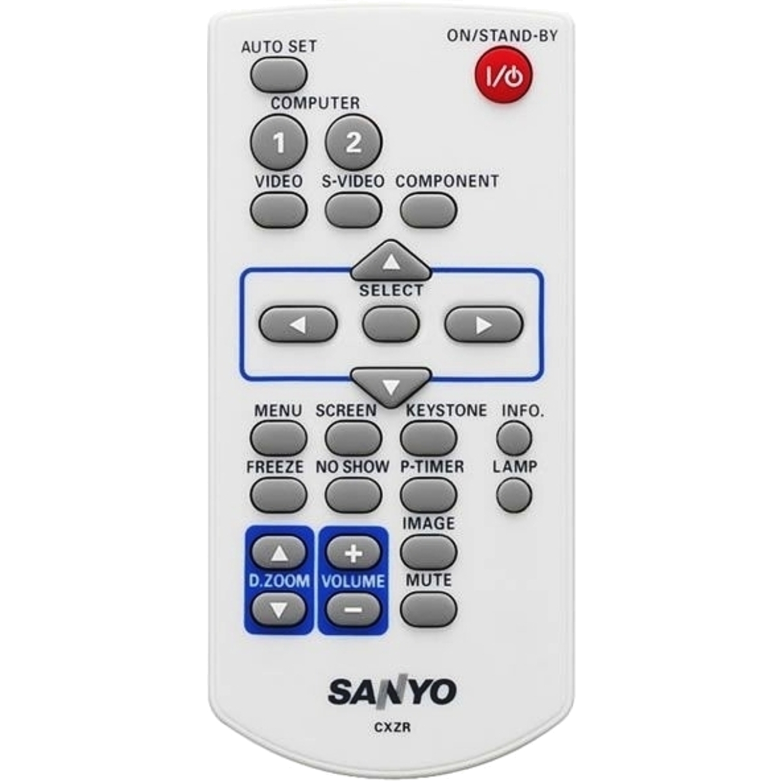 фото Пульт ду sanyo cxzr plc-xr2200 white