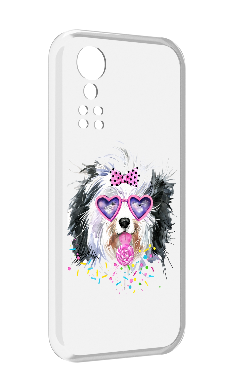 Чехол MyPads пушистик для ZTE Axon 30 5G / Axon 30S