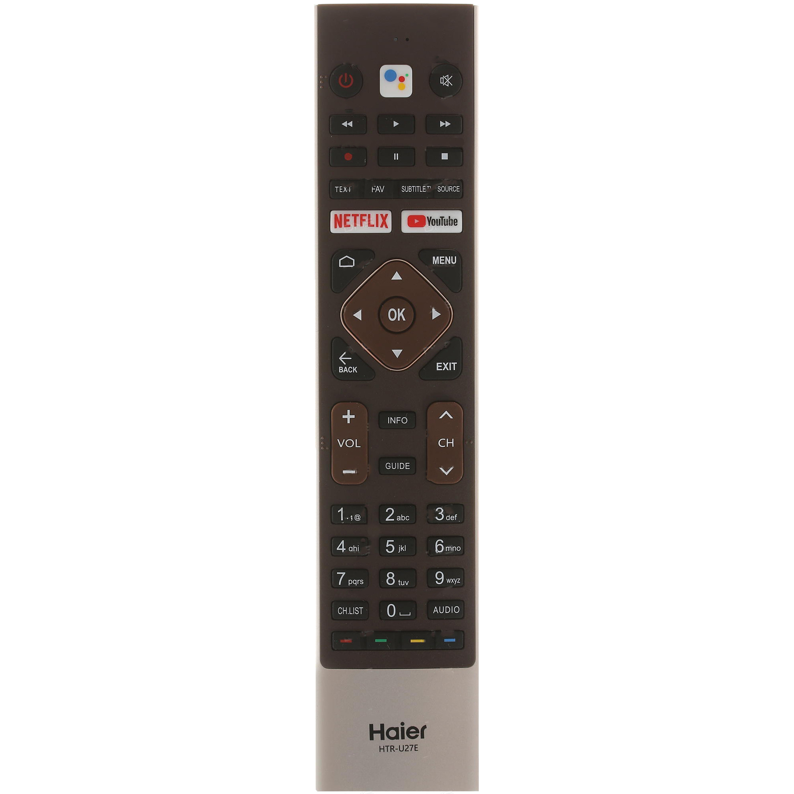 

Пульт ДУ Haier HTR-U27E Silver, HTR-U27E