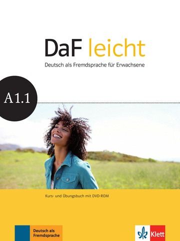 фото Книга daf leicht a1.1 kurs- und ubungsbuch mit dvd-rom klett