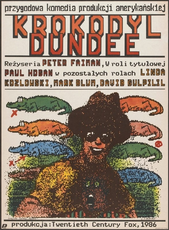 

Постер к фильму "Крокодил Данди" (Crocodile Dundee) A2