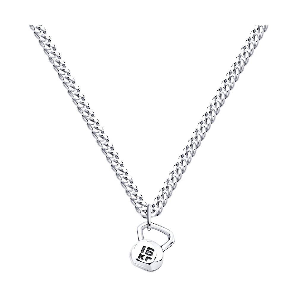 

Колье из серебра 60 см SKLV 95070011, 95070011
