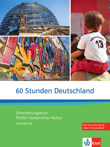 фото Книга 60 stunden deutschland kurs- und ubungsbuch mit audio-cd klett